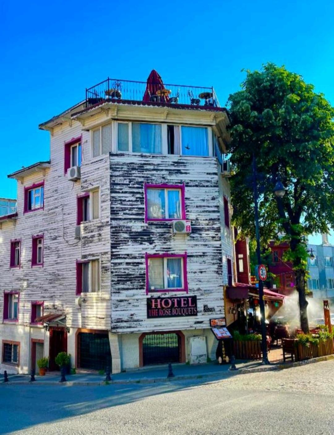 Rose Bouquets Hotel Istanbul Exterior foto