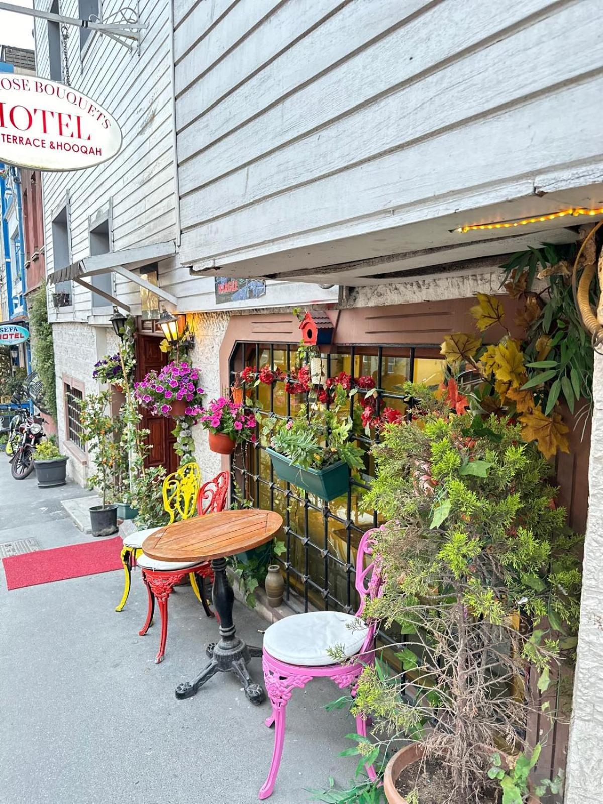 Rose Bouquets Hotel Istanbul Exterior foto